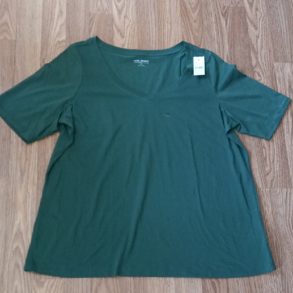 Lane Bryant Green Women's Top